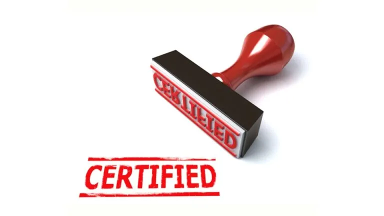 Certified